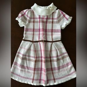 Janie and Jack Belted Sweater Dress